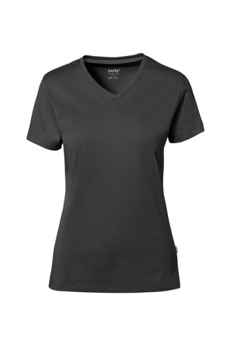 HAKRO Cotton Tec® Damen V-Shirt  -  0169