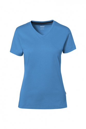 HAKRO Cotton Tec® Damen V-Shirt  -  0169