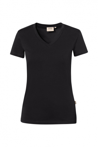 HAKRO Damen V-Shirt Stretch  -  0172