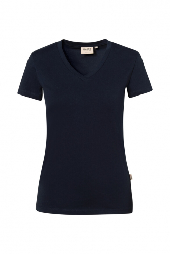 HAKRO Damen V-Shirt Stretch  -  0172