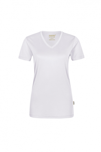HAKRO Damen V-Shirt COOLMAX®  -  0187