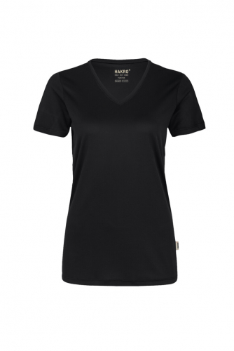 HAKRO Damen V-Shirt COOLMAX®  -  0187