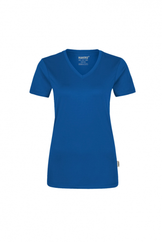 HAKRO Damen V-Shirt COOLMAX®  -  0187