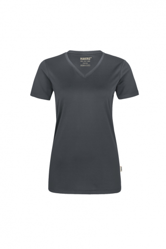 HAKRO Damen V-Shirt COOLMAX®  -  0187