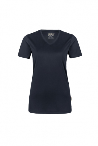 HAKRO Damen V-Shirt COOLMAX®  -  0187