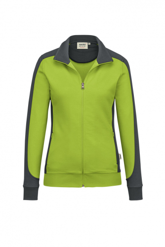 HAKRO Damen Sweatjacke Contrast Mikralinar®  -  0277