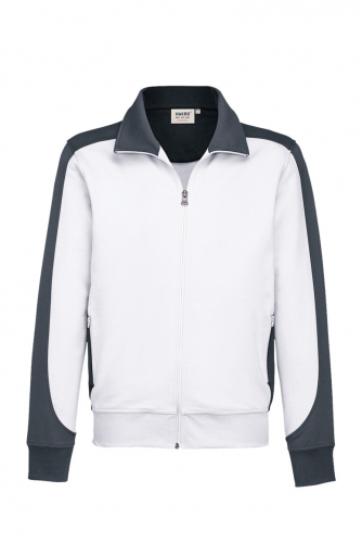 HAKRO Sweatjacke Contrast Mikralinar®  -  0477