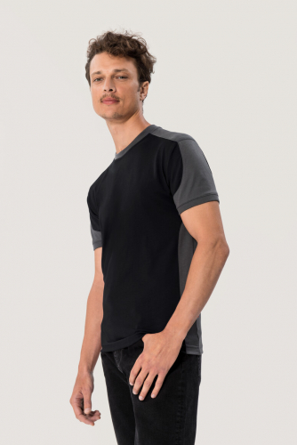 HAKRO T-Shirt Contrast Mikralinar®  -  0290