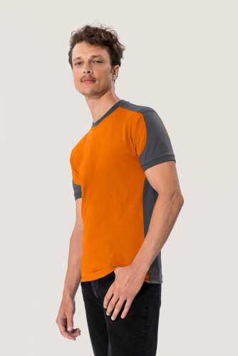 HAKRO T-Shirt Contrast Mikralinar®  -  0290