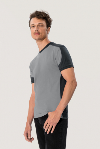 HAKRO T-Shirt Contrast Mikralinar®  -  0290