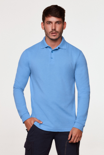 HAKRO Longsleeve-Poloshirt Mikralinar®  -  0815